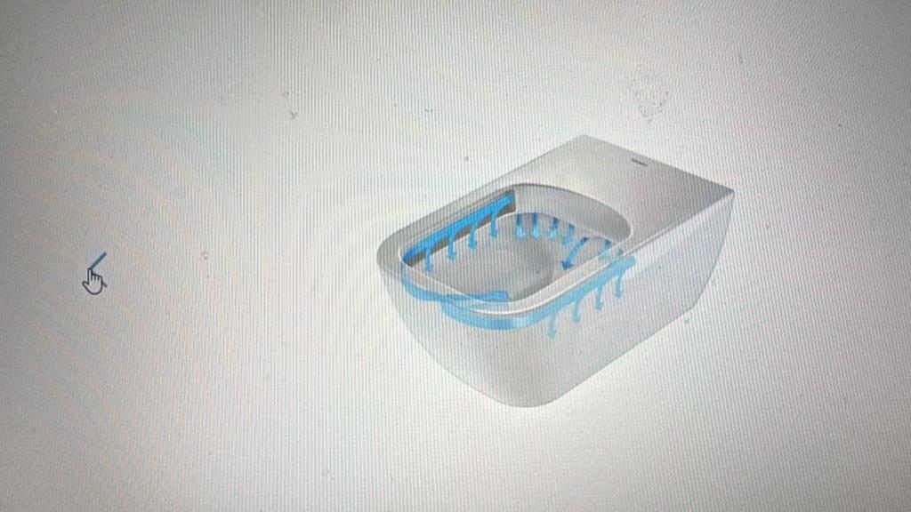 Duravit Viu wandcloset en softclose zitting, Ophalen, Nieuw, Toilet