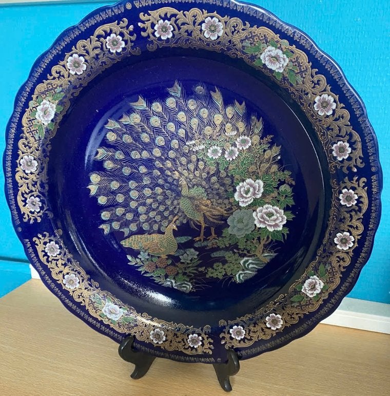Vintage Taous bord pauwen Marokko, Ophalen