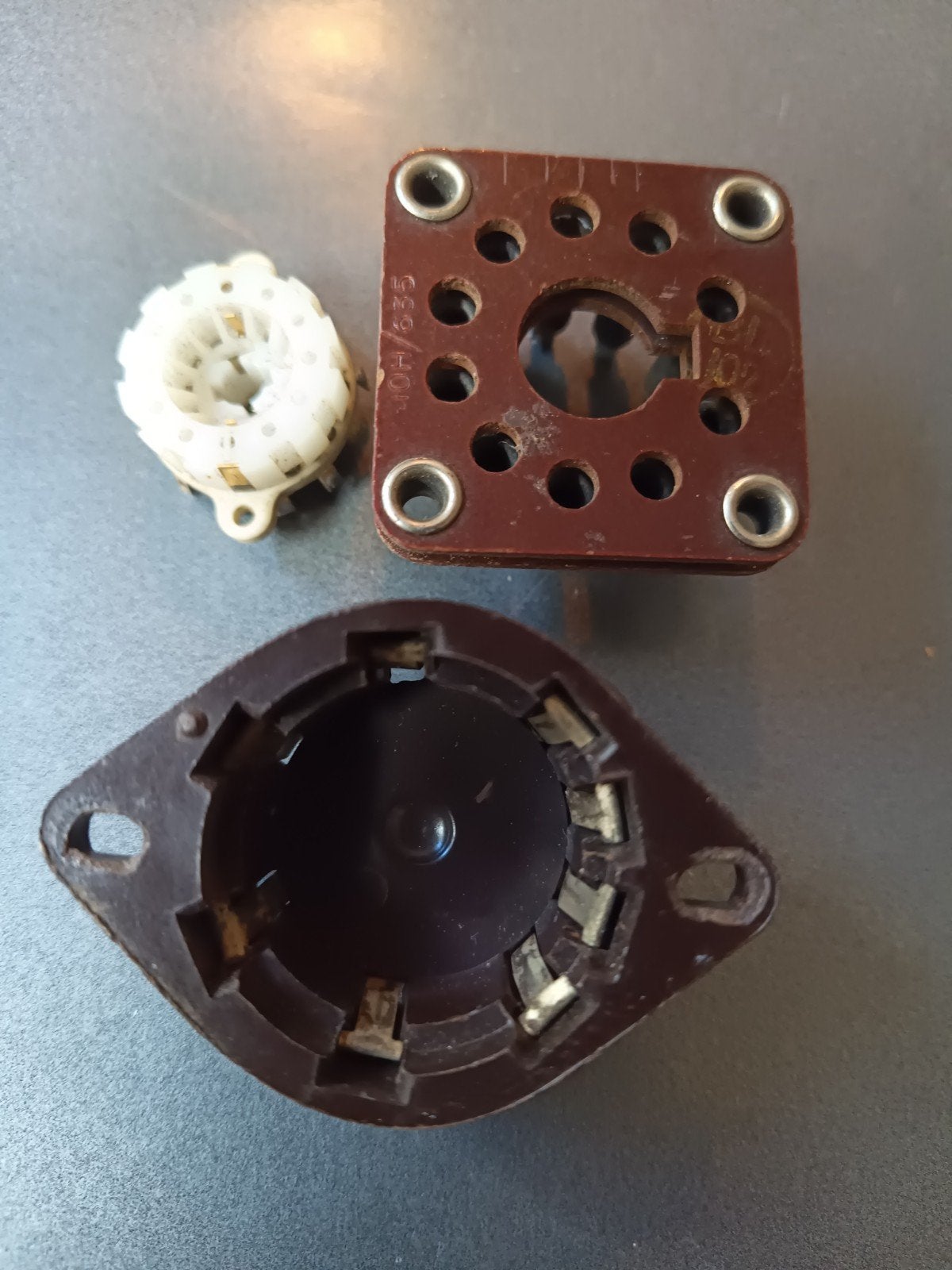 Vintage buisvoeten  voor elektronica projecten, Ophalen of Verzenden, Gebruikt, Overige instrumenten