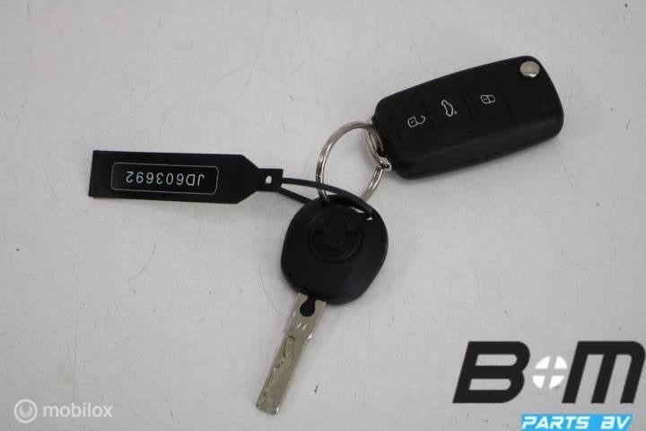 Sleutels Skoda Citigo 3T0837202L, Gebruikt