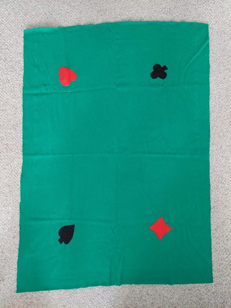 Bridge/kaart tafelkleed, Drie of vier spelers, Ophalen of Verzenden, Zo goed als nieuw
