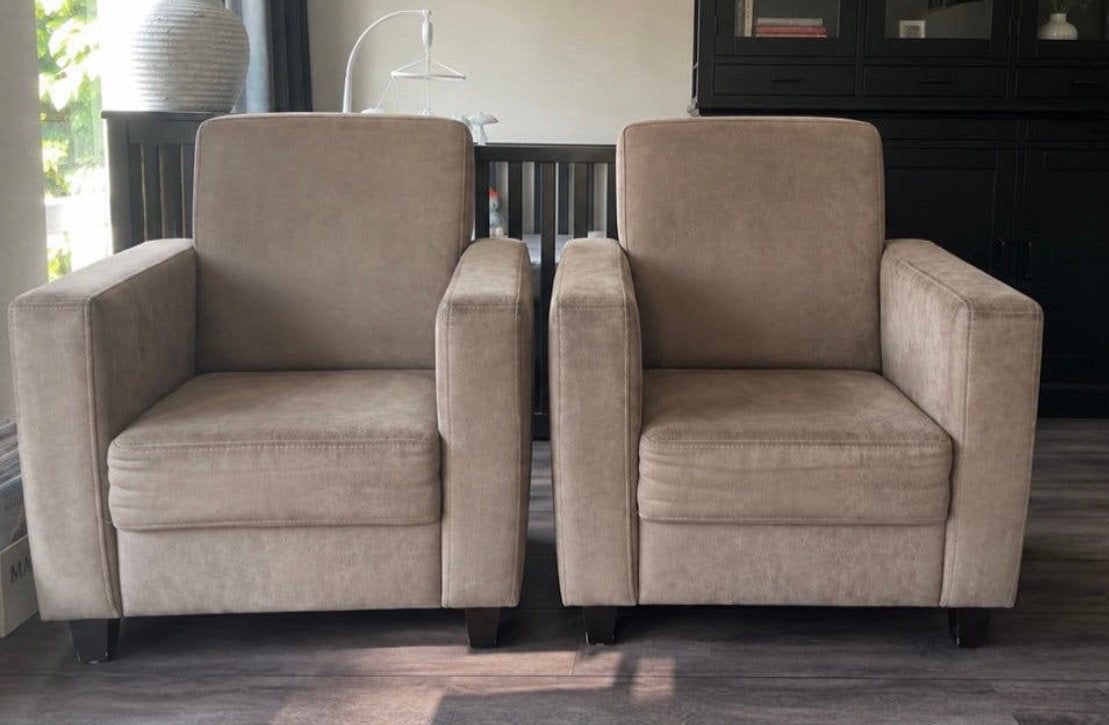 2 relax fauteuils, Huis en Inrichting, Ophalen of Verzenden, Zo goed als nieuw, 75 tot 100 cm, 50 tot 75 cm