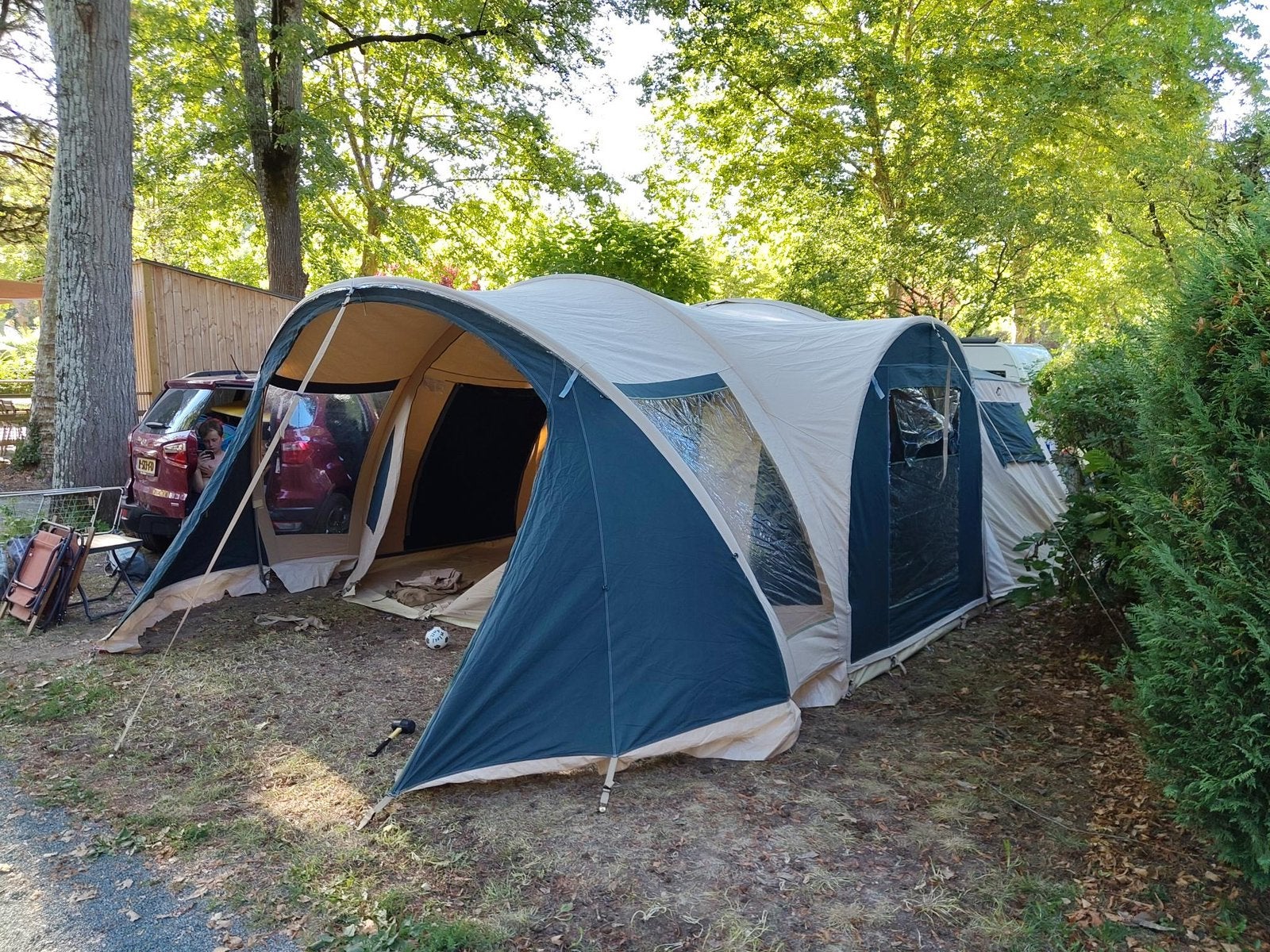 Cabanon Imperia Deluxe met bermkeuken, Caravans en Kamperen, Vouwwagens, Ophalen, Cabanon, Aanwezig, Tot en met 6