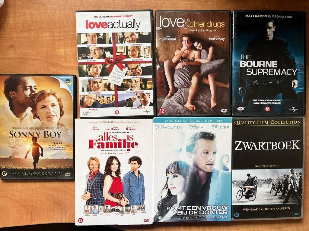 Diverse DVD Collectie: Romantiek, Drama & Actie, Vanaf 16 jaar, Ophalen of Verzenden, Gebruikt, Overige genres