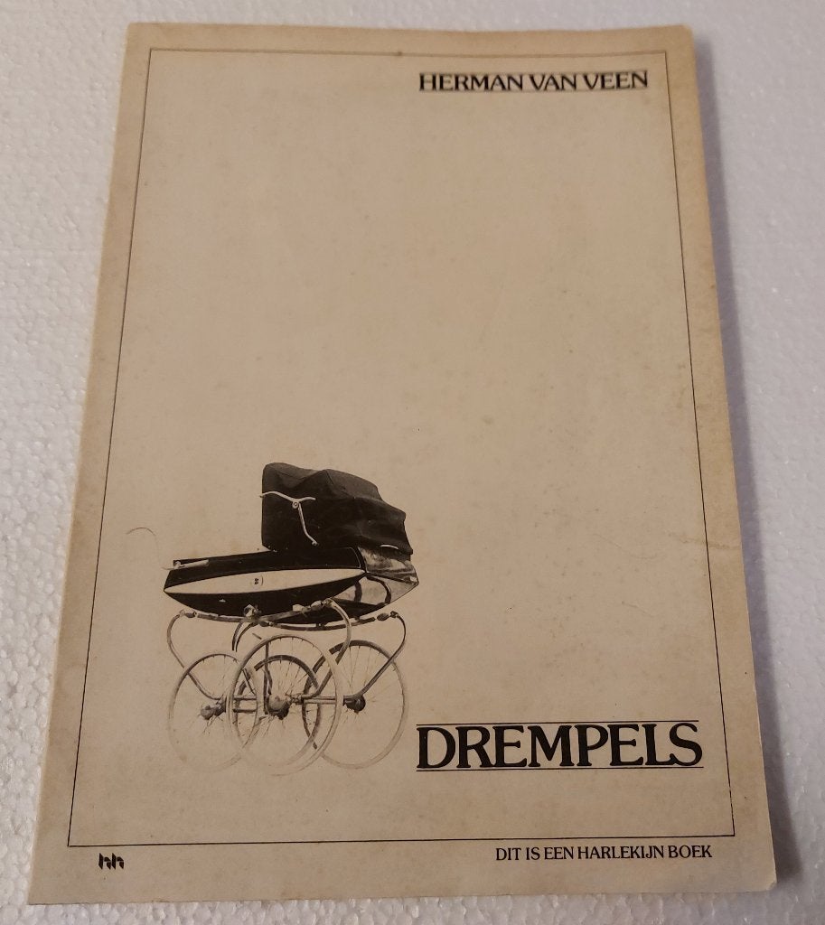 Herman van Veen BOEK Drempels 1976 Harlekijn, Gebruikt, Verzenden, NvT, Boek, Tijdschrift of Artikel