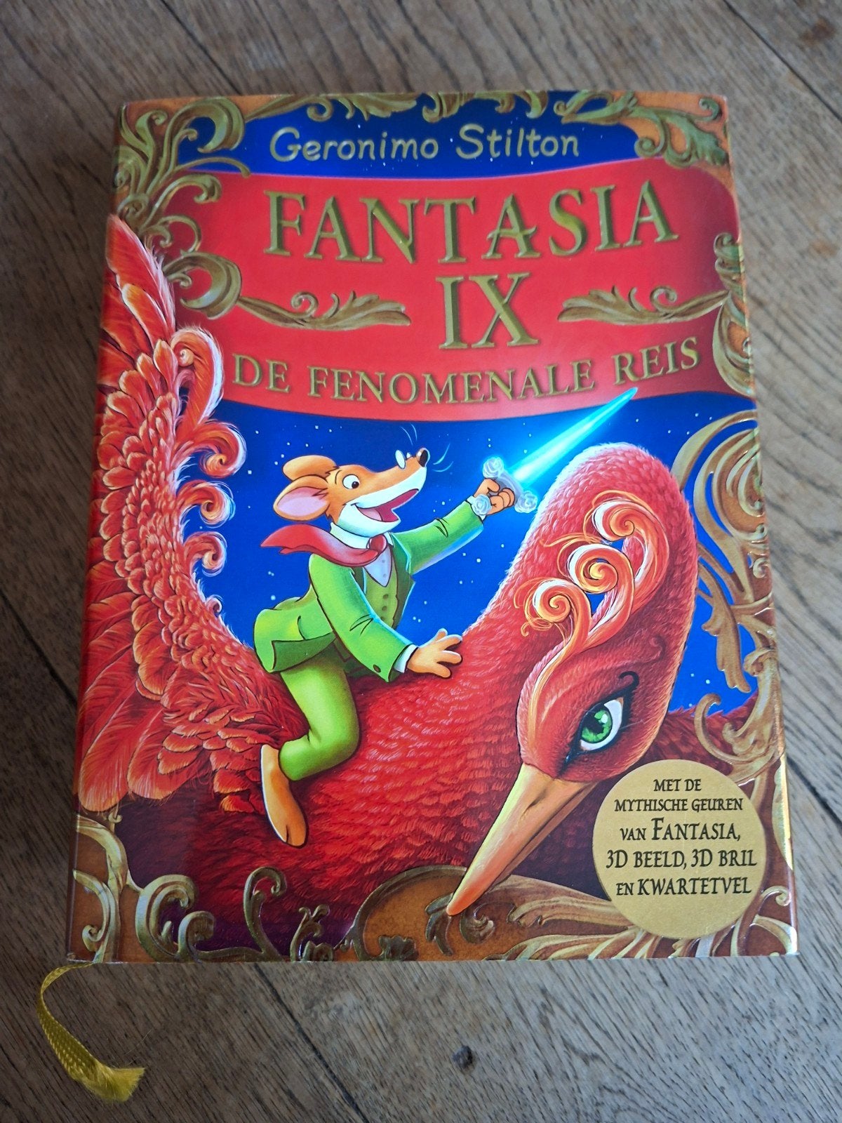 Geronimo Stilton Fantasia IX: De Fenomenale Reis, Ophalen, Zo goed als nieuw, Geronimo Stilton