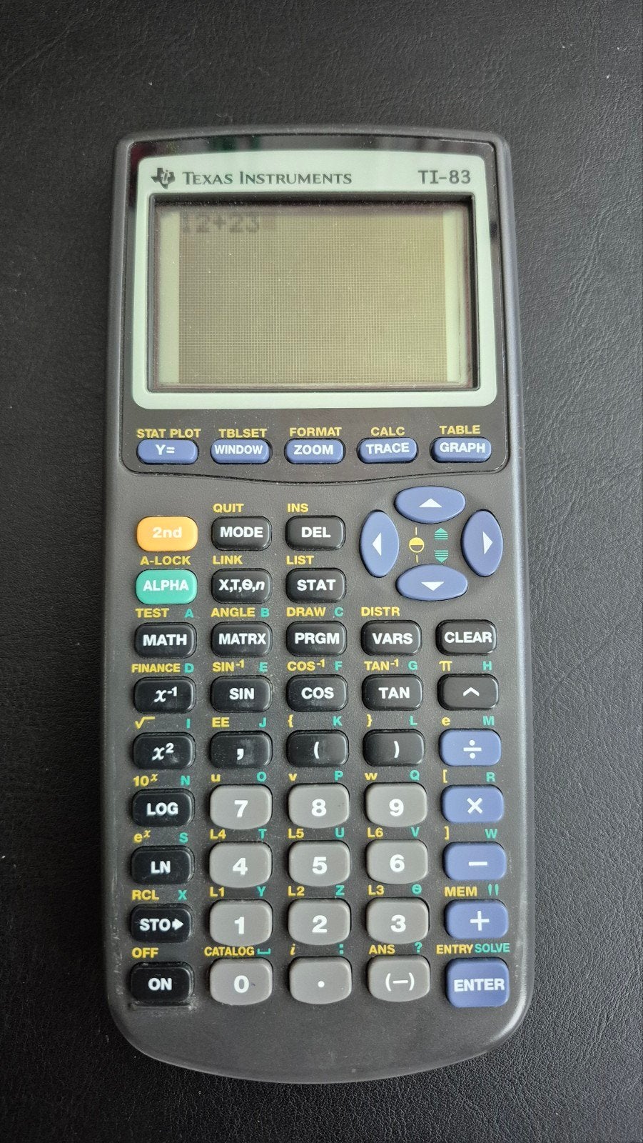 Texas Instruments TI 83, Ophalen of Verzenden, Grafische rekenmachine, Gebruikt