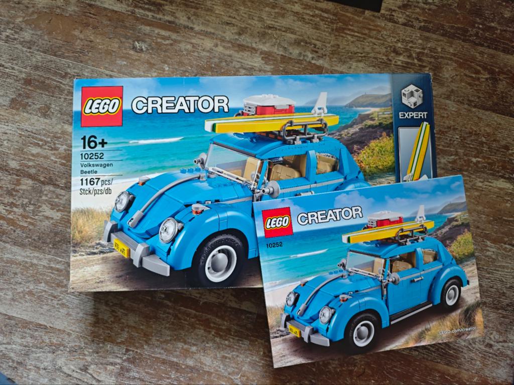 Lego 10252 Volkswagen Kever, Ophalen of Verzenden, Zo goed als nieuw