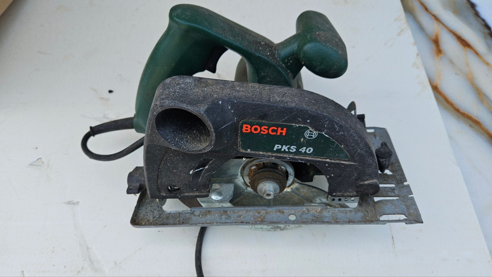 Bosch PKS 40 Cirkelzaag - Gebruikt, Ophalen, Gebruikt, Cirkelzaag, 30 tot 70 mm