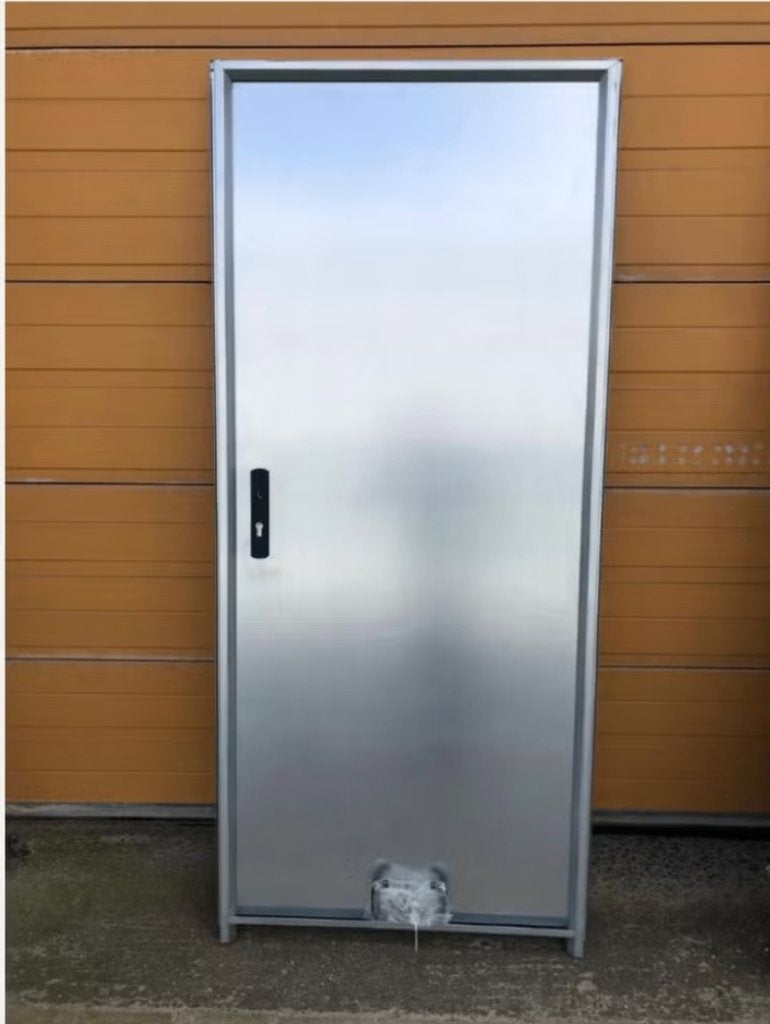 metalen deur, Ophalen, Metaal, Binnendeur, 200 tot 215 cm