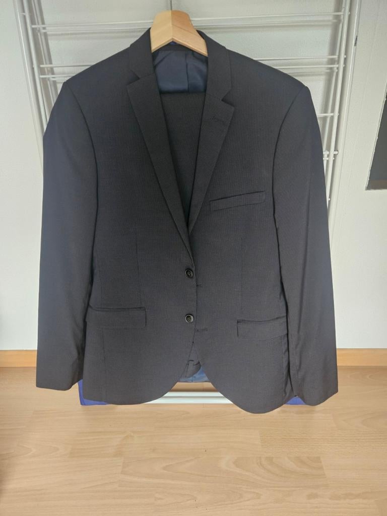 Mooi Zwart pak voor Gala maat 46, Kleding | Heren, Kostuums en Colberts, Ophalen of Verzenden, Zo goed als nieuw, Maat 46 (S) of kleiner