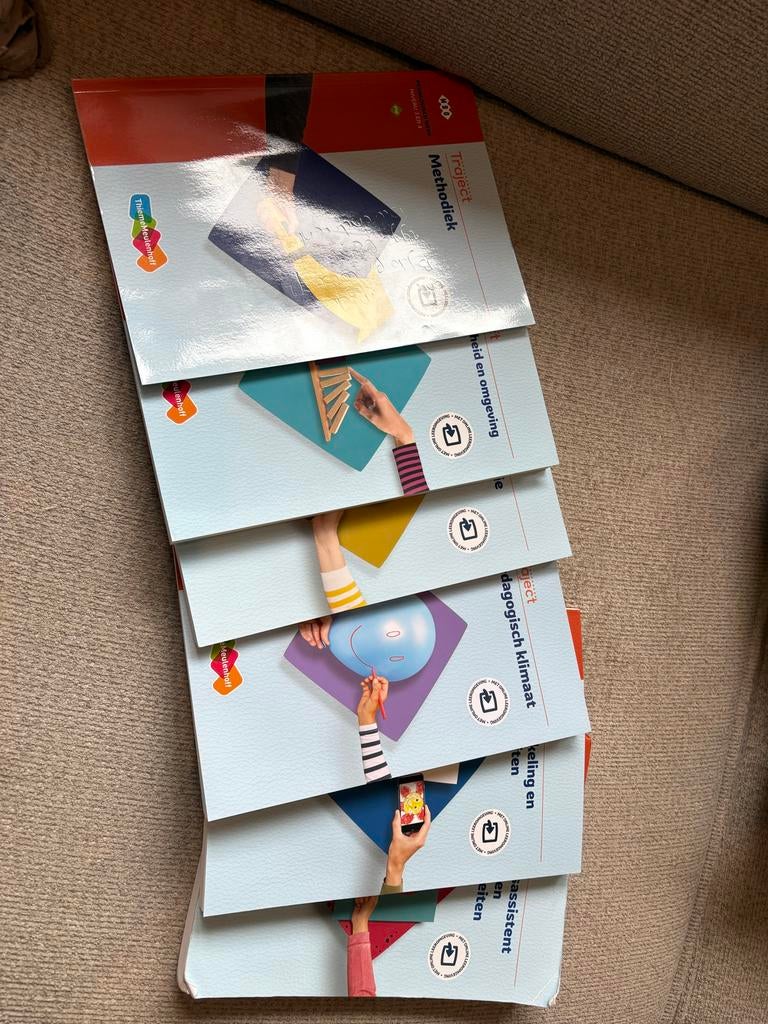 Traject Pedagogisch Werk Niveau 3 & 4 (6 boeken), Boeken, Schoolboeken, Zo goed als nieuw, Overige vakken, Overige niveaus, Ophalen of Verzenden