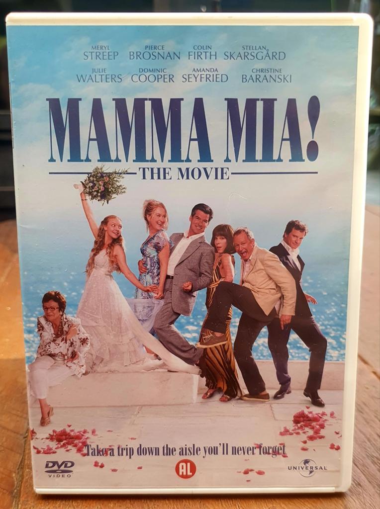 Mamma Mia! The Movie DVD - Romantische Komedie, Alle leeftijden, Ophalen of Verzenden, Zo goed als nieuw, Romantische komedie