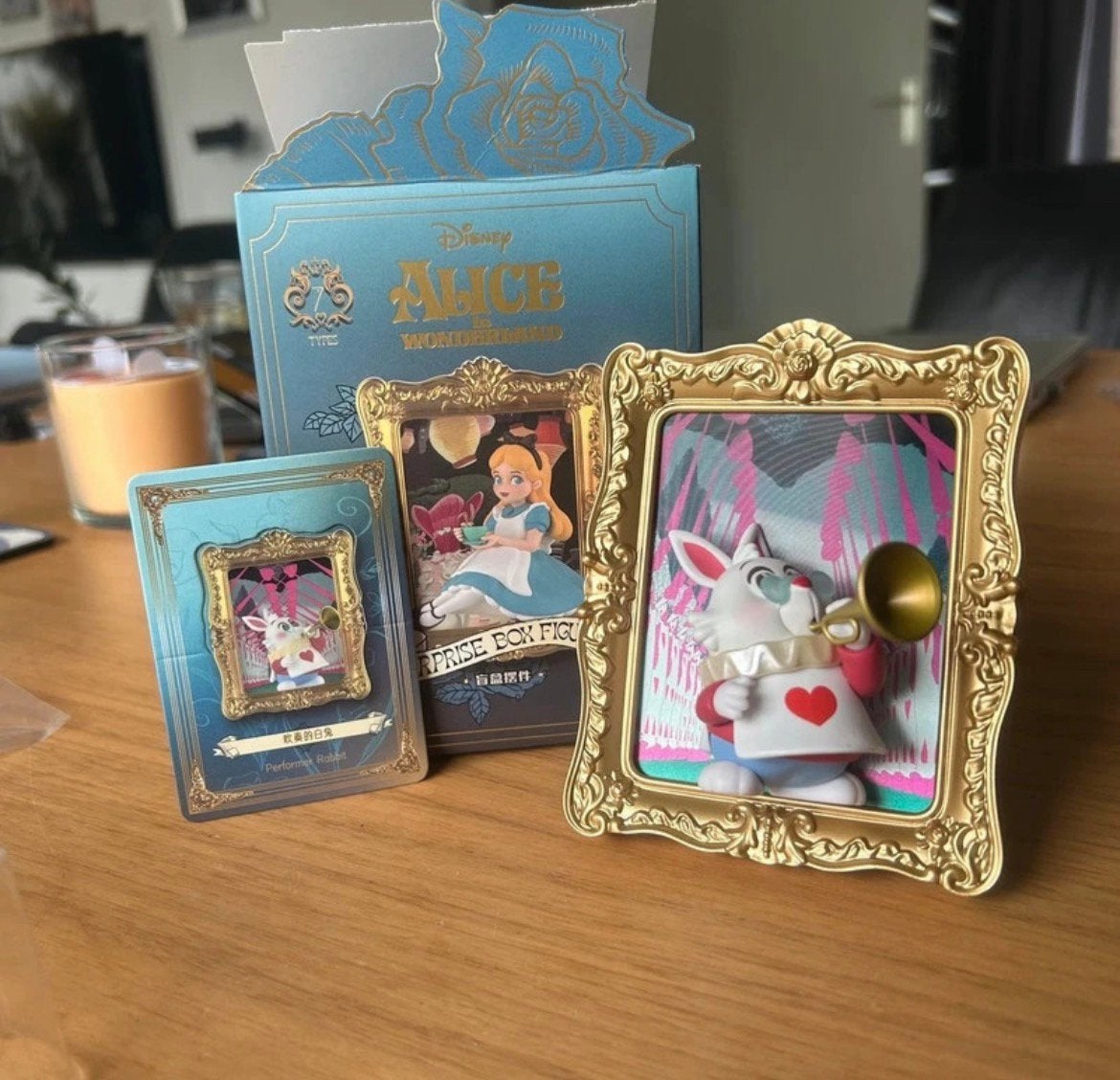 Disney Alice in wonderland Miniso art gallery white rabbit, Ophalen of Verzenden, Nieuw