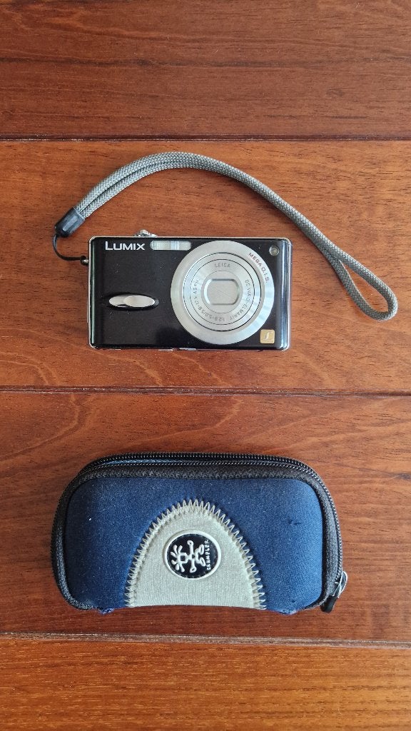Panasonic Lumix DMC-FX8 Compactcamera met tasje, Ophalen, Beeldstabilisatie, Gebruikt, Panasonic