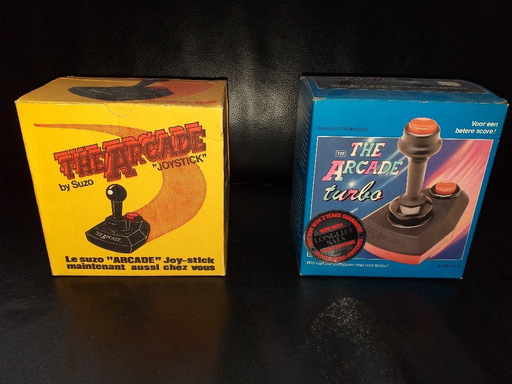 The Arcade Joysticks, in doos (atari/msx/commodore64), Ophalen, Gebruikt