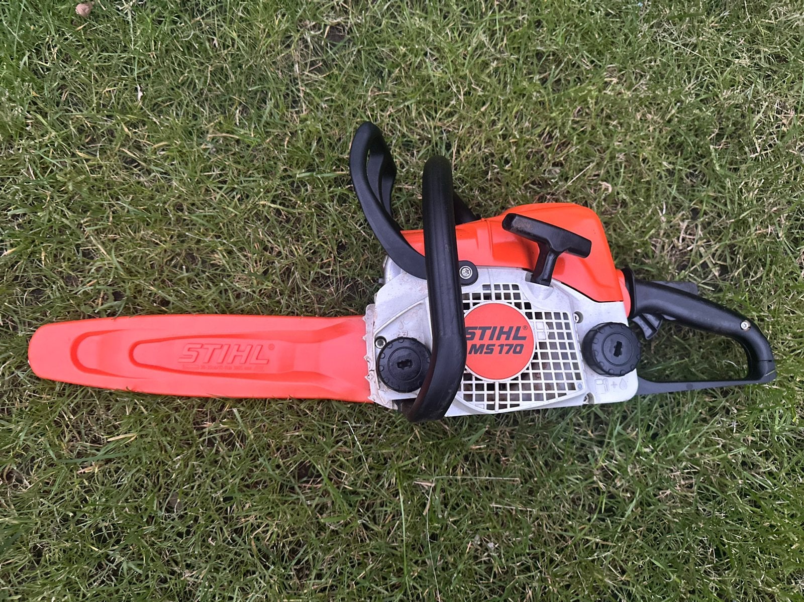 Stihl ms170 kettingzaag benzine, Tuin en Terras, Ophalen of Verzenden, Zo goed als nieuw