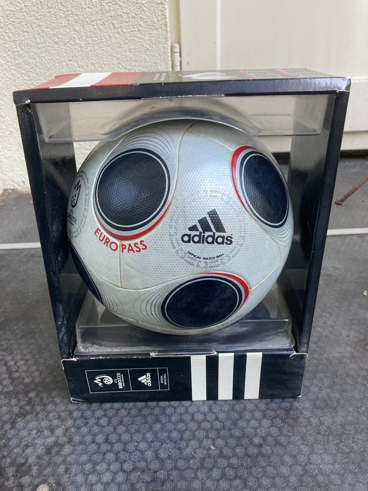 Adidas Europass 2008, Maat XL, Ophalen of Verzenden, Gebruikt, Bal