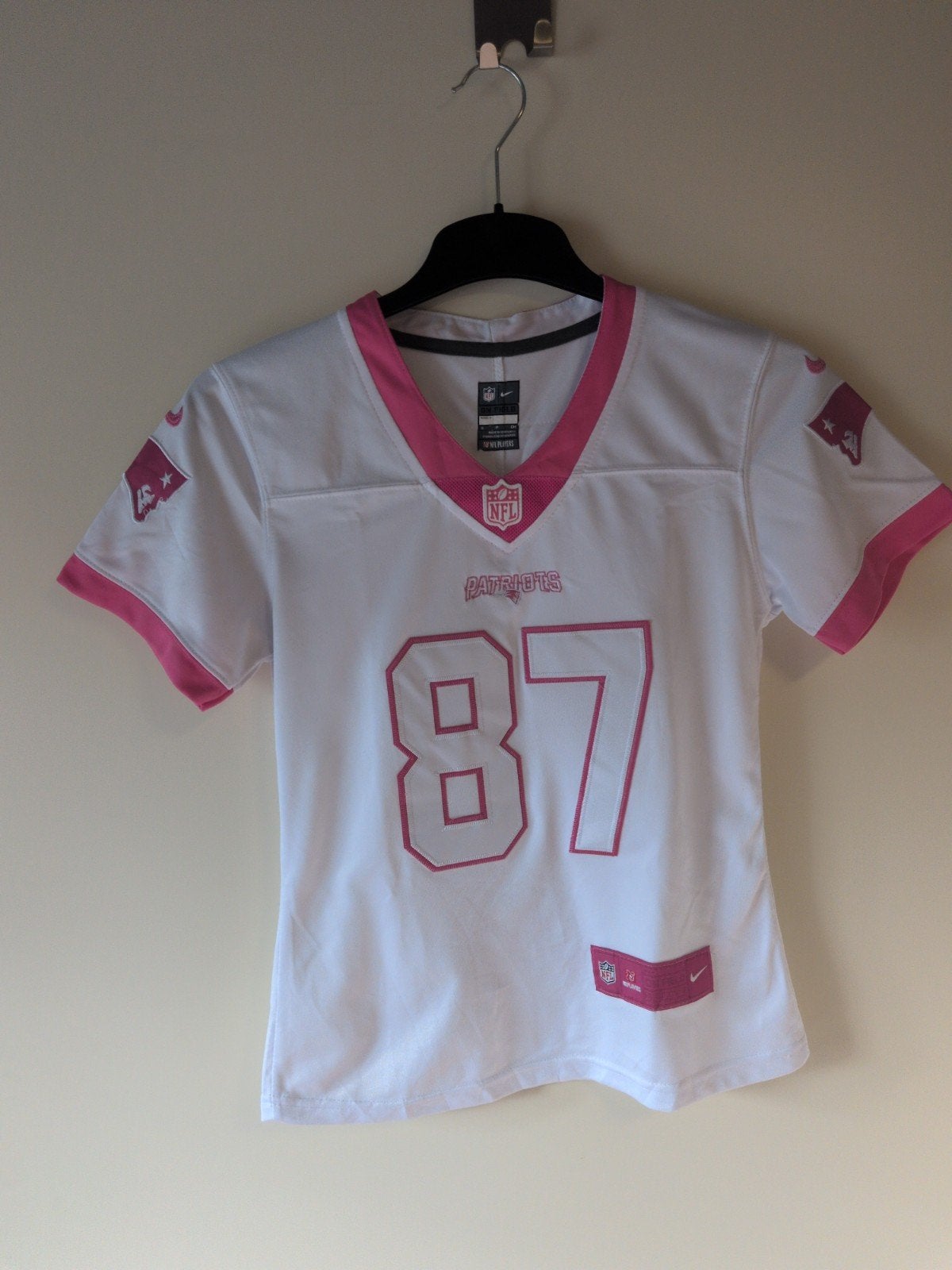 Nike NFL Patriots Gronkowski 87 Shirt - Dames, Wit, Overige typen, Nike, Ophalen of Verzenden