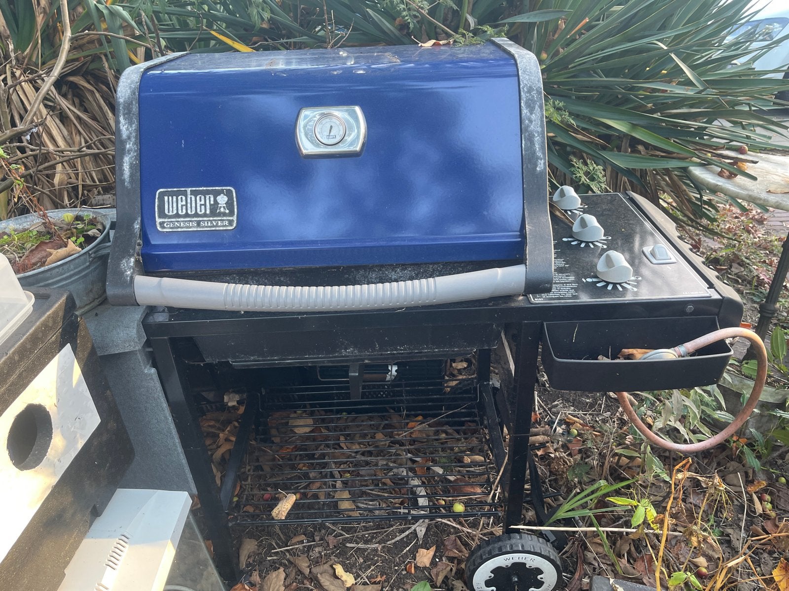 Weber Genesis Silver gasbarbecue - Gebruikt, Ophalen of Verzenden, Gebruikt