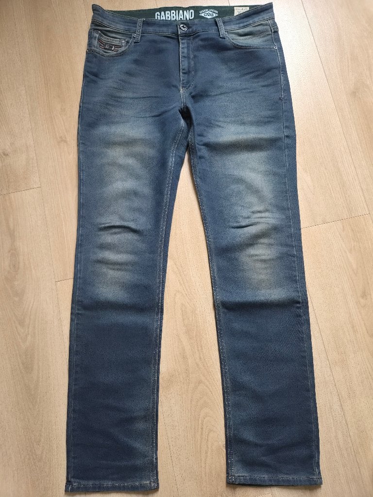 Heren Jeans | Gabbiano | Blauw | Regular Fit | Maat 36-34, W36 - W38 (confectie 52/54), Ophalen of Verzenden, Zo goed als nieuw