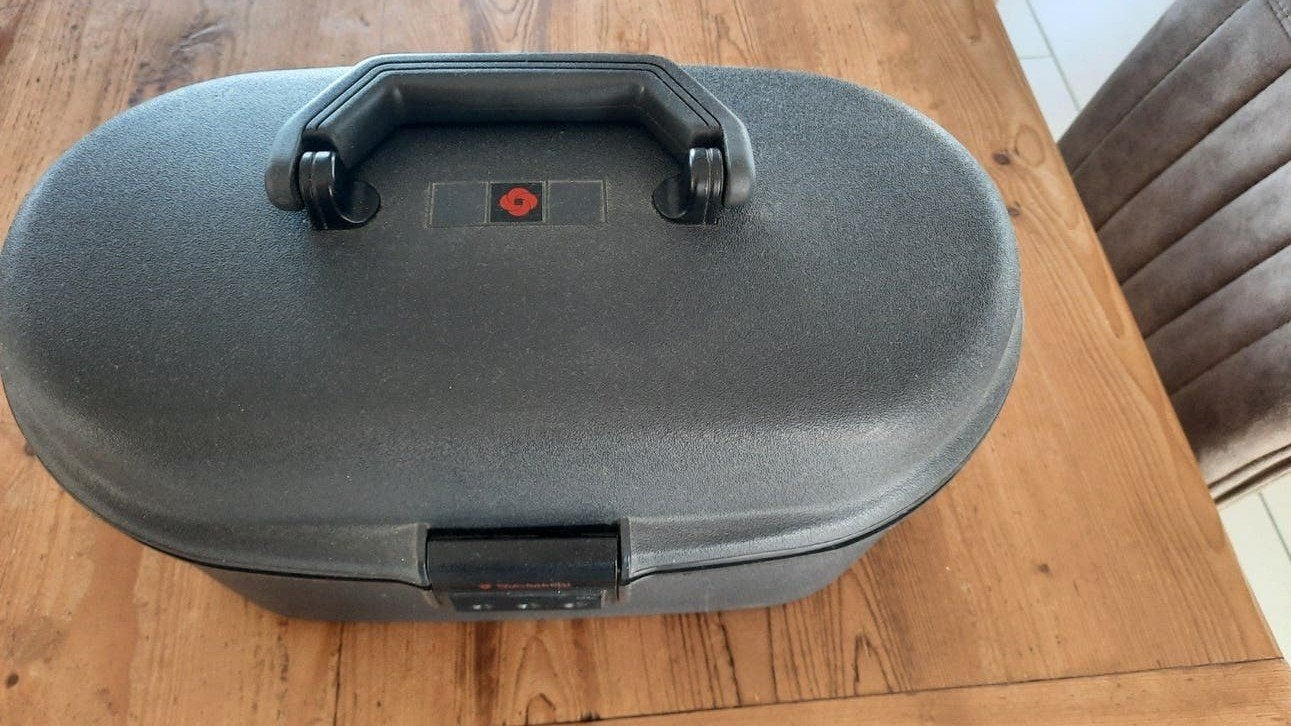 Samsonite beautycase, Sieraden, Tassen en Uiterlijk, Beautycases, Met slot, Ophalen of Verzenden, Zo goed als nieuw, Grijs