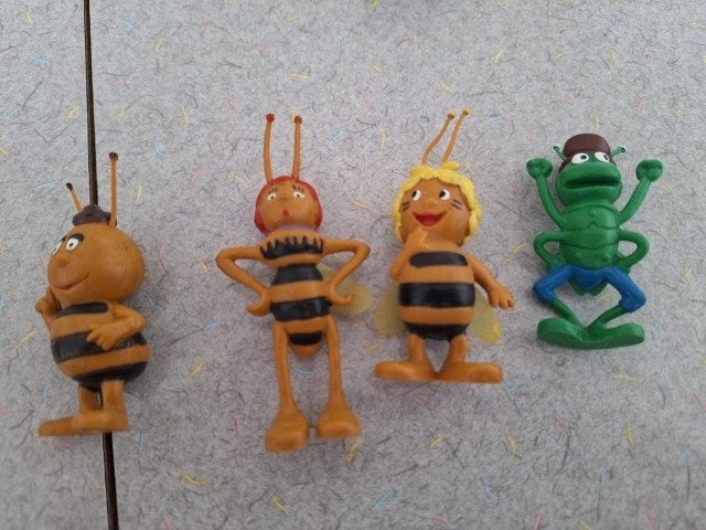 Maja de Bij poppetjes popjes 1976, Verzamelen, Ophalen of Verzenden, Gebruikt