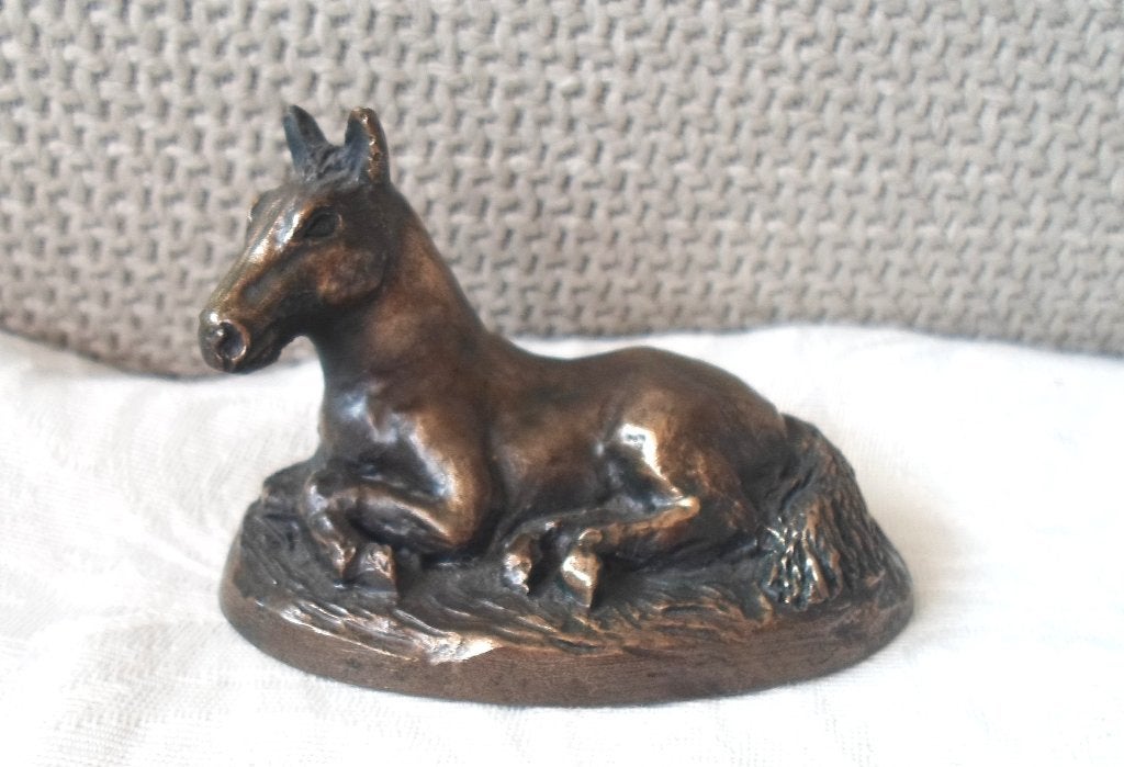 Bronzen paardje., Ophalen of Verzenden