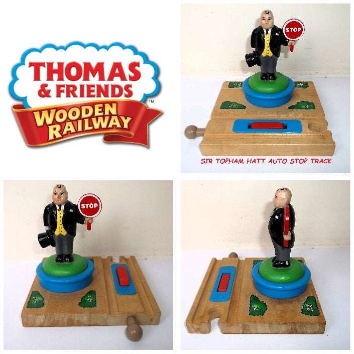 Thomas de Trein Houten Series, Sir Topham Hatt Auto Stop, Ophalen of Verzenden