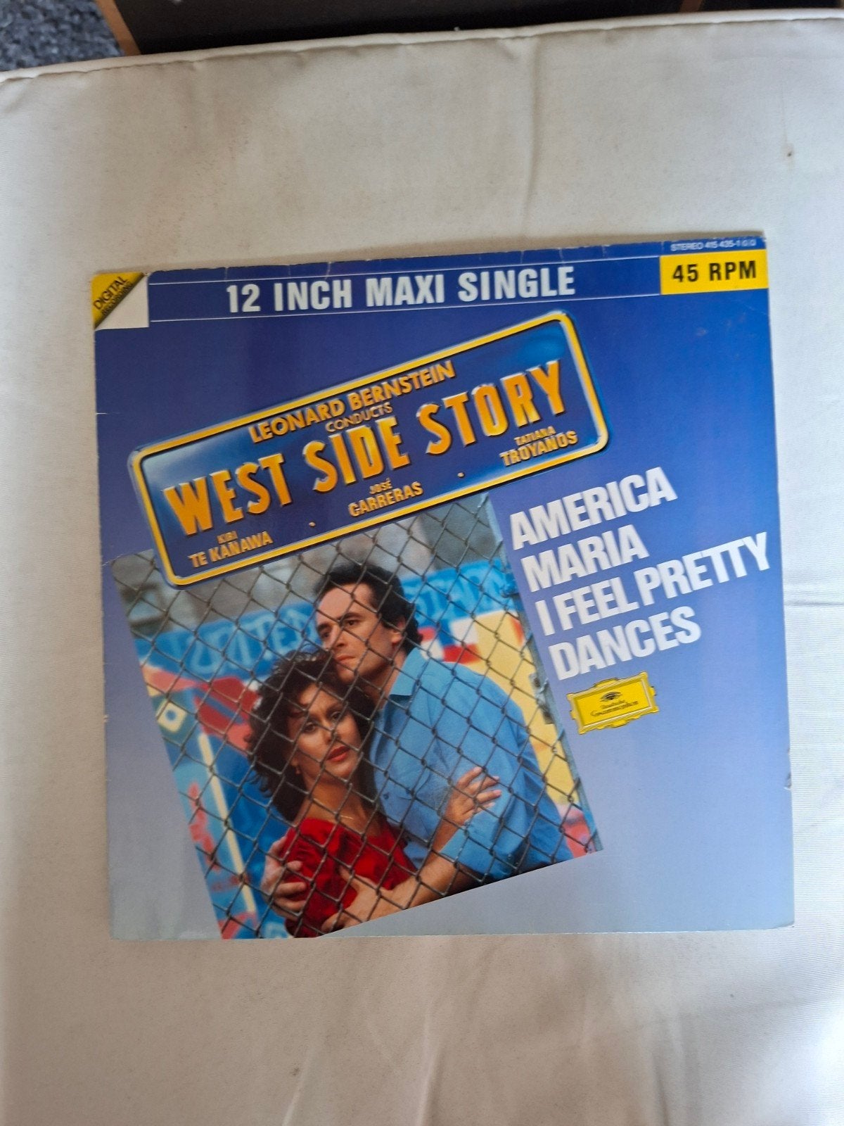 Leonard Bernstein - West Side Story 12 inch Maxi Single, LP, Gebruikt, Overige genres, Ophalen of Verzenden