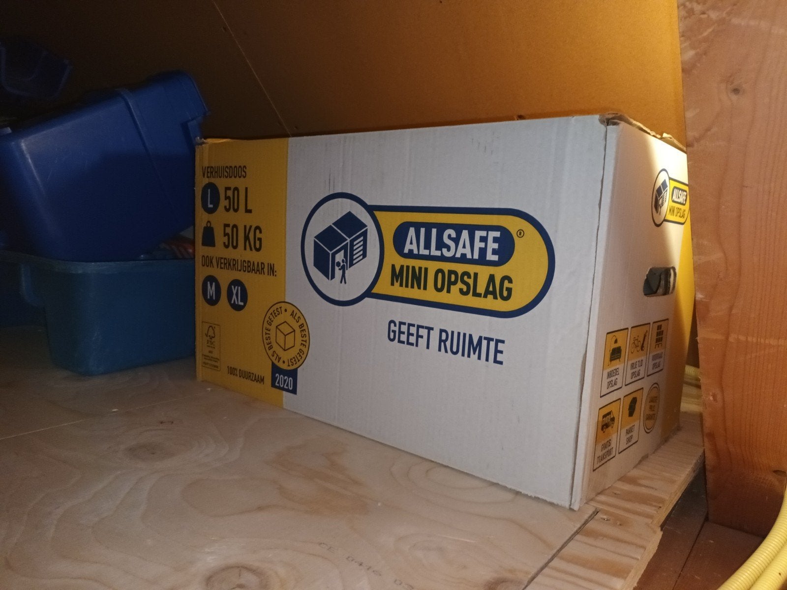 10 stevige verhuisdozen, meeste van Allsafe, Ophalen, Opvouwbaar, 50 tot 75 cm, Minder dan 35 cm