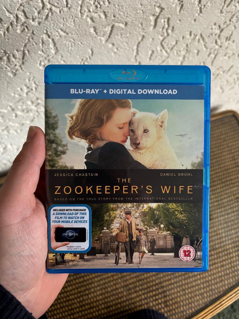 The Zookeeper’s Wife - Blu-ray - Import, Ophalen of Verzenden, Gebruikt, Drama