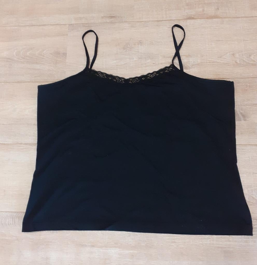 Zwart hemd L bh 85C,Bh voorgevormd 85D 80F lingerie, jurk, Onbekend, Ophalen of Verzenden, Zwart, Hemd