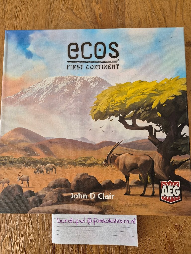 Ecos, Een of twee spelers, Ophalen of Verzenden, Zo goed als nieuw, AEG