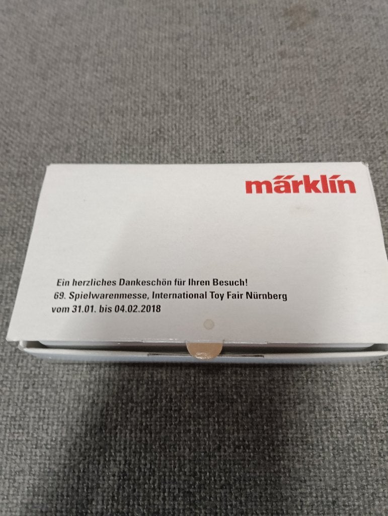 Marklin Z spoor Spielwarenmesse Nurnberg 2018, Wisselstroom, Wagon, Ophalen of Verzenden, Zo goed als nieuw