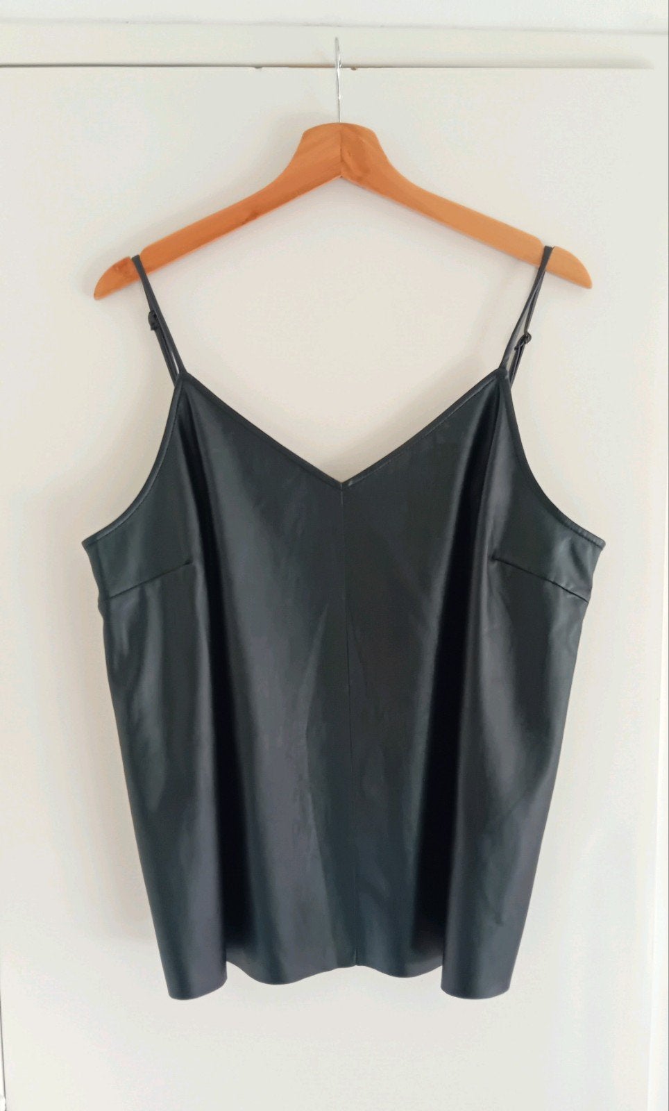 Fifth House PU lederlook top zwart 44, Zwart, Maat 42/44 (L), Ophalen of Verzenden, Zo goed als nieuw