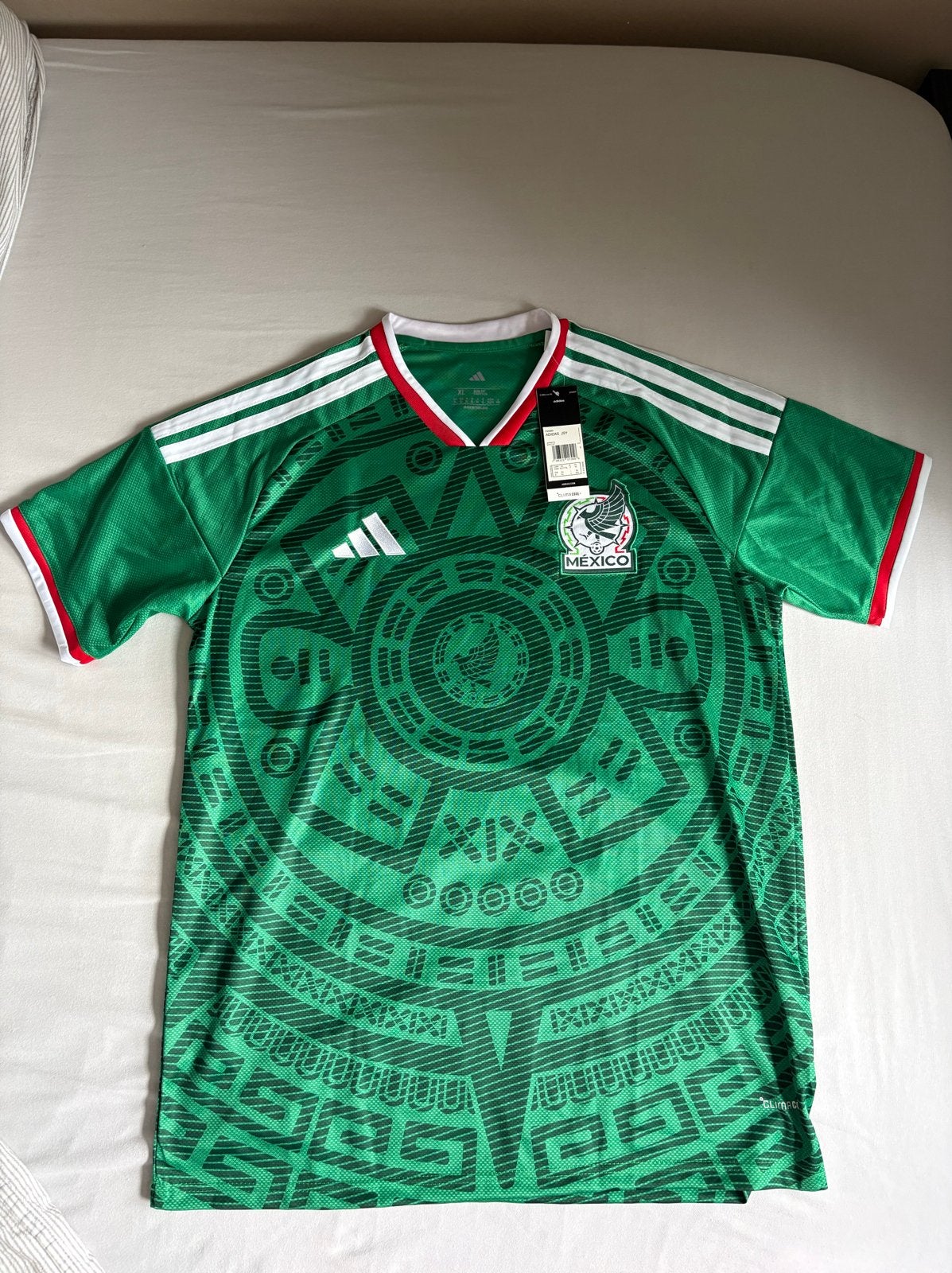 Mexico voetbalshirt WK 2026 nieuw met kaartje maat XL, Ophalen of Verzenden, Voetbal, Groen, Maat 56/58 (XL)