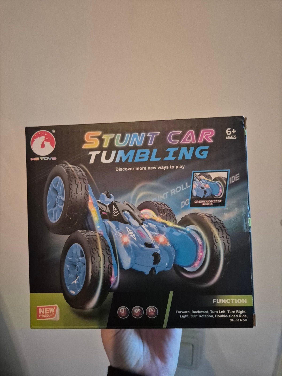 Stunt Car Tumbling RC Auto - Nieuw in doos, Elektro, Auto offroad, Nieuw, Ophalen of Verzenden