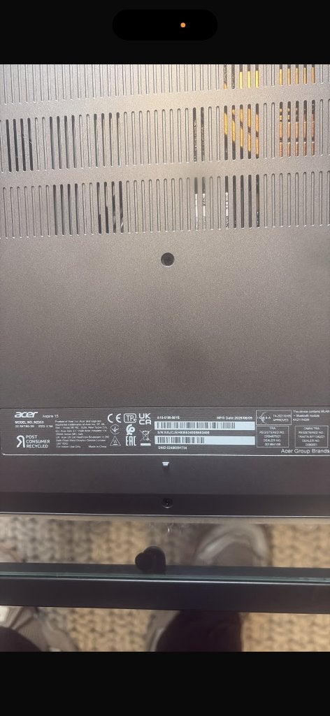 Acer Aspire 15-laptop, Ophalen of Verzenden