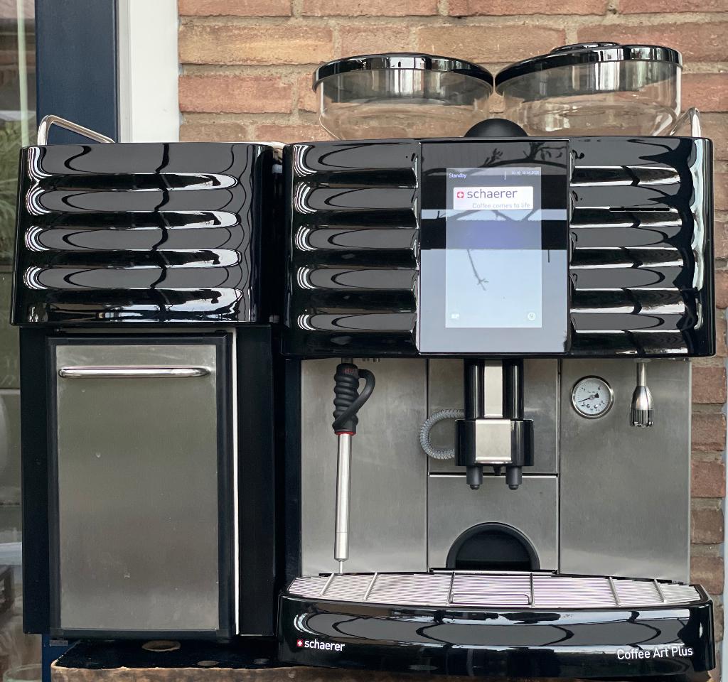 Schaerer Coffee Art Plus Professionele bonen koffiemachine, Ophalen, Gebruikt, 10 kopjes of meer, Koffiebonen