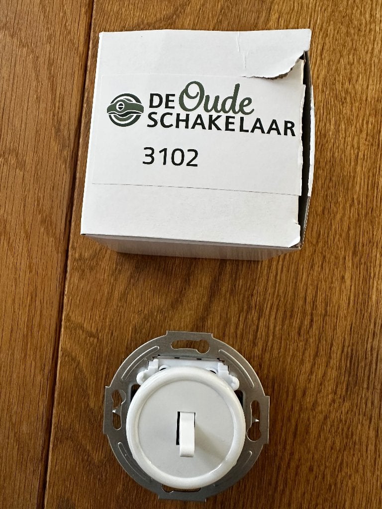 Foto 3 van Opbouw dimmer licht schakelaar - klassiek model
