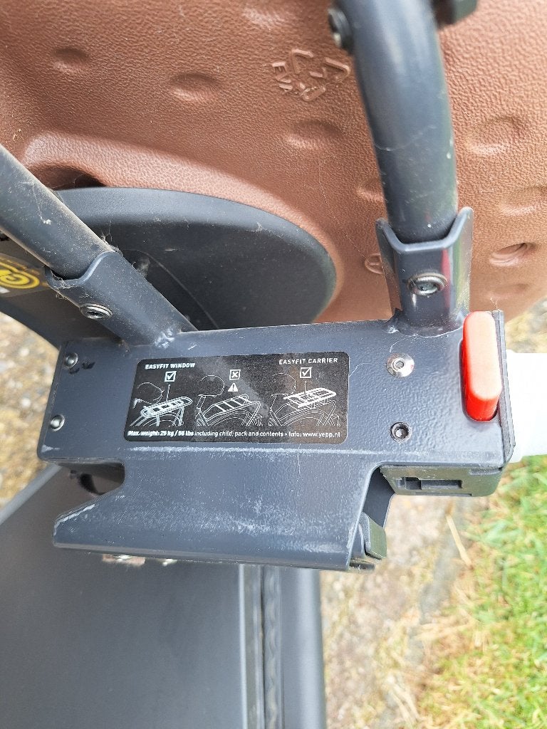 Kinderstoeltje fiets, Ophalen, Achterzitje, Yepp, Gebruikt