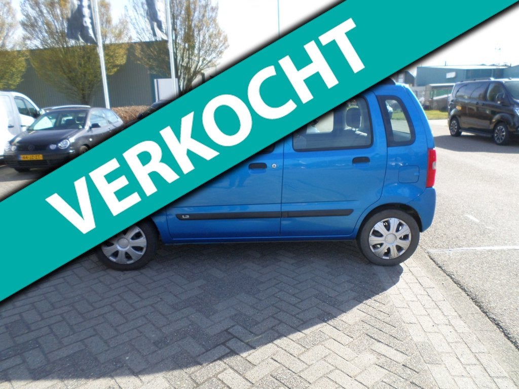 Suzuki Wagon R+ 1.3 GL, Voorwielaandrijving, Gebruikt, 31 €/maand, 4 cilinders
