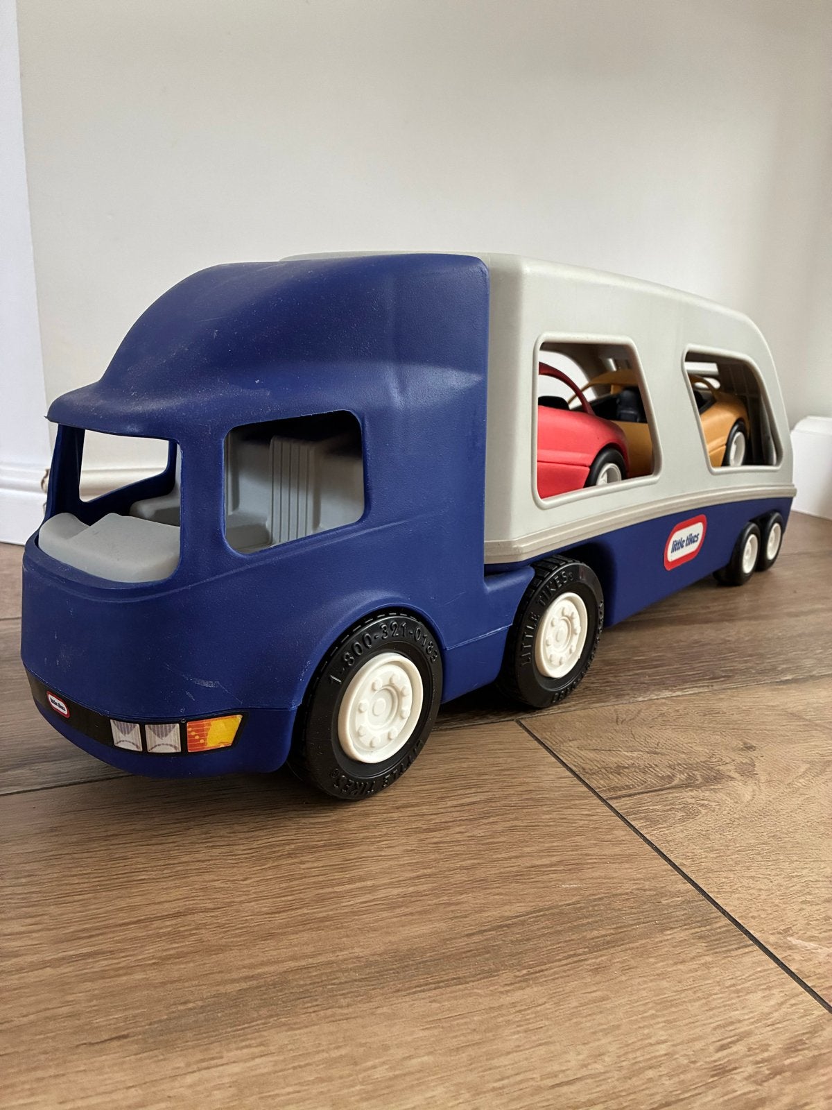 NIEUW - Little Tikes Auto Transporter met 2 Auto's, Kinderen en Baby's, Ophalen, Nieuw