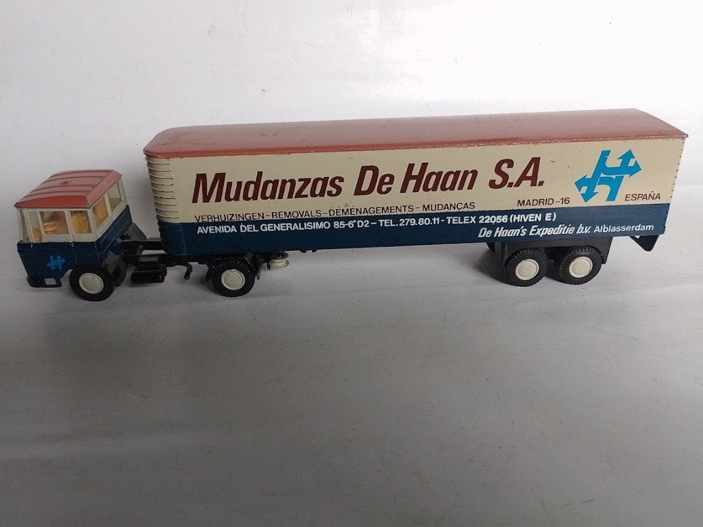 DAF 2800 Lion Car nr 36, de Haan Expeditie Alblasserdam, Hobby en Vrije tijd, Modelauto's | 1:50, Ophalen of Verzenden, Zo goed als nieuw