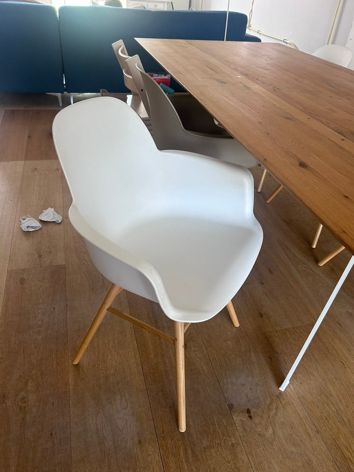 6 eetkamerstoelen Zuiver Albert, Ophalen of Verzenden, Zo goed als nieuw