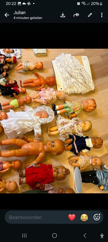 Poppen en poppenmeubeltjes, Ophalen of Verzenden, Gebruikt, Pop