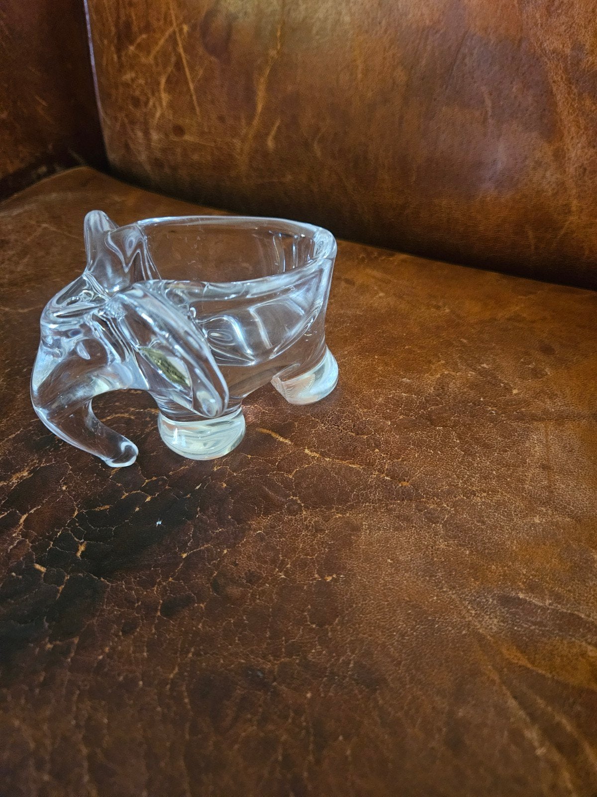 Glazen Olifantje - Jeanne le Callet - Made in France, Antiek en Kunst, Ophalen of Verzenden