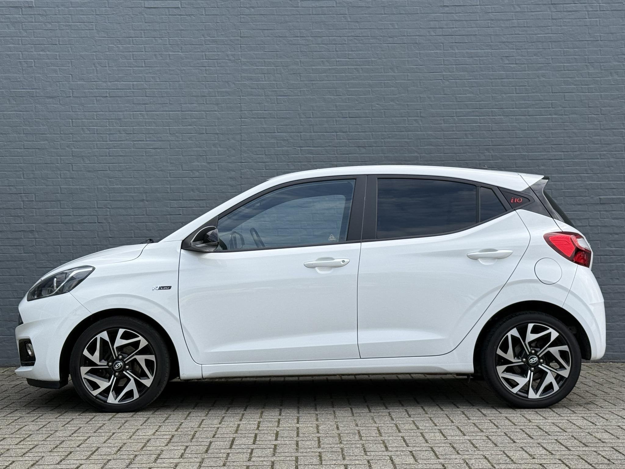 Hyundai i10 1.0 T-GDI N Line 5-zits, Auto's, Euro 6, Wit, Origineel Nederlands, Handgeschakeld