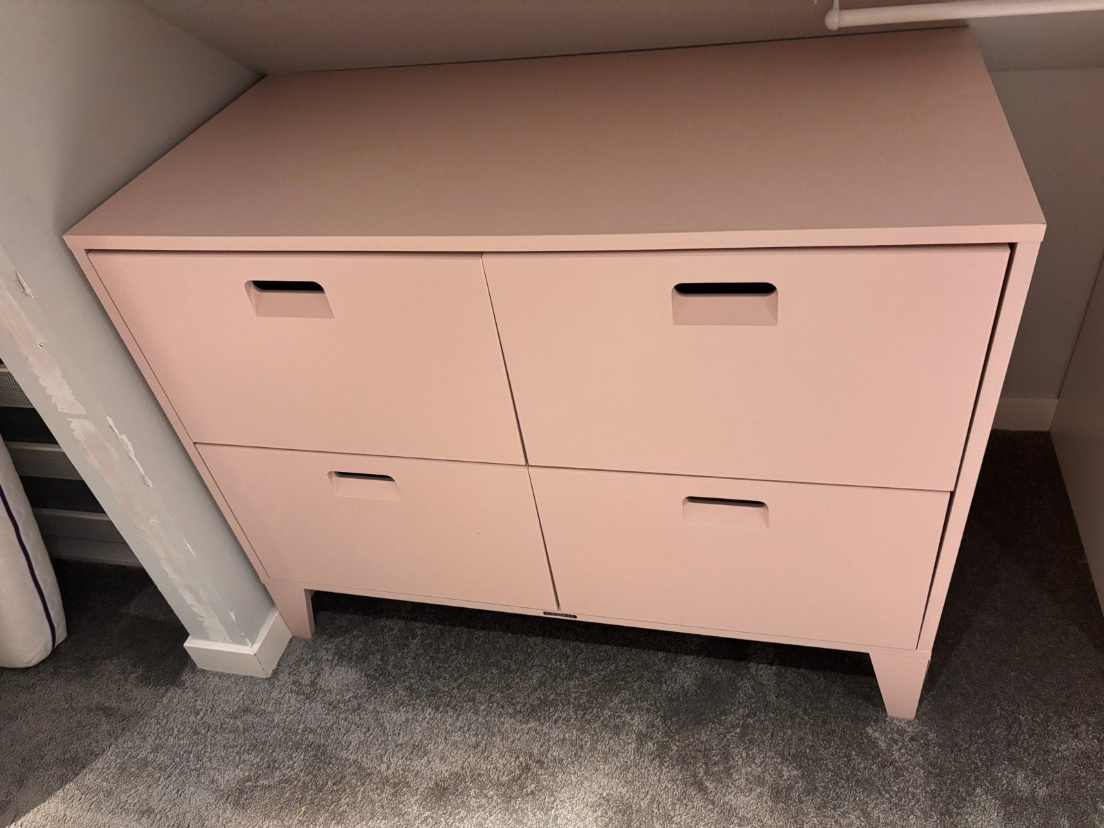 Kidsmill commode roze - perfect voor kinderkamer, Ophalen, Gebruikt, 75 tot 100 cm, Minder dan 50 cm